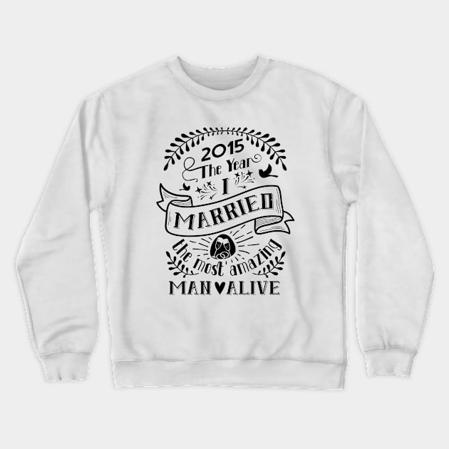 Your amazing man Crewneck Sweatshirt by ralucagheorghe88